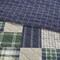 3 Piece Reversible Printed Quilt Set King/Cal King Green/Navy